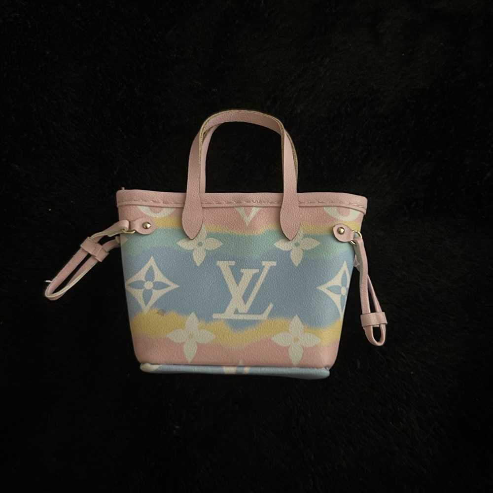 Labubu purse colorful